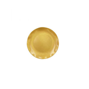 Plato para cena Gold Pearl de melamina 10 1/2"