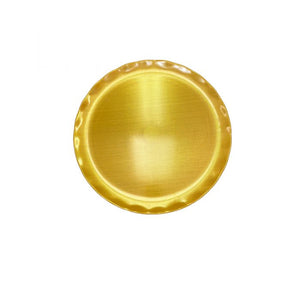 Plato Gold Pearl de melamina 16"