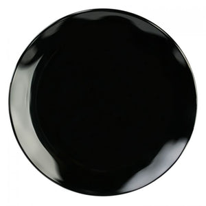 Plato de melamina 18" Negro Black Pearl