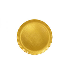 Plato Gold Pearl de melamina 20"
