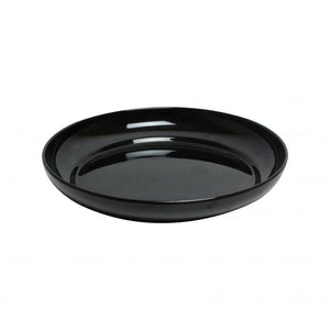 Platón para ensalada de melamina 73 oz 12" Negro Black Pearl