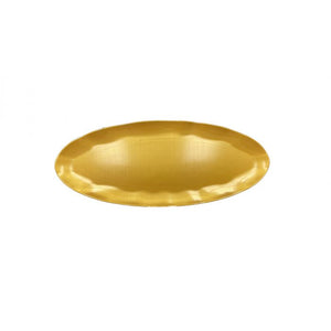 Platón Gold Pearl de melamina 24" x 10"