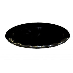Platón de melamina 30" x 12" Negro Black Pearl