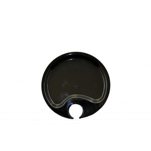 Plato party de melamina 10-1/2" Negro Black Pearl