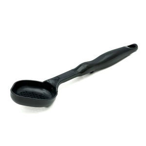 Porcionador Spoodle® 3 oz ovalado perforado nylon en negro