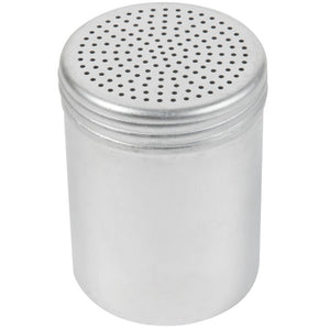 10 oz aluminio dredge con 0.075" diameter holes