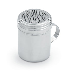 10 oz acero inoxidable dredge con mango y 0.07" diameter holes
