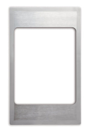 Miramar® acero inoxidable plantilla con satin edges para 1 grande Miramar exhibición batería de cocina inserto para alimentos