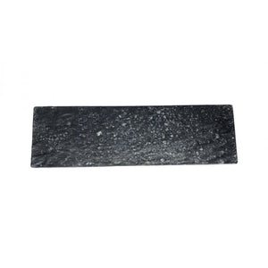 Tabla de servicio Faux Marble Onyx de melamina 20 3/4" x 6 1/4"