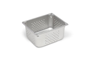 Inserto para mesa de vapor medio 6" de profundidad Super Pan V® perforado acero inoxidable