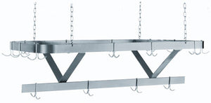 Rack colgante para ollas de techo 72 pulg