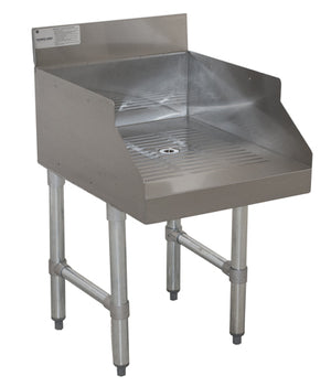 Escurridor empotrado bajo barra para cristalería 18 x 23 x 33 pulg