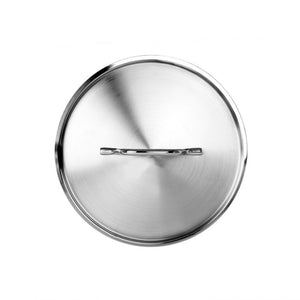 Tapa de acero inoxidable 18/8 para Baño María 12-1/2" diámetro