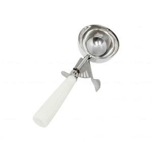 Porcionador para helado tipo disher 5 1/3 OZ color blanco