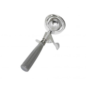 Porcionador para helado tipo disher 4 OZ color gris