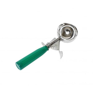 Cuchara porcionadora para helado 2 2/3 OZ verde