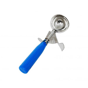 Cuchara porcionadora para helado 2 OZ azul