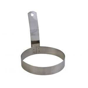 Aro para huevo redondo de acero inoxidable 5"