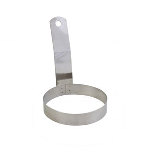 Aro para huevo redondo de acero inoxidable 6"