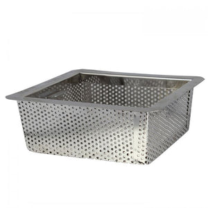 Colador de acero inoxidable para drenaje de piso 8 1/2" x 8 1/2" x 3"