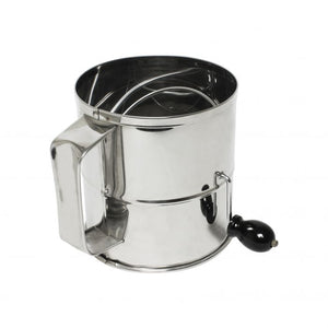 Cernidor de harina de acero inoxidable 8 tazas