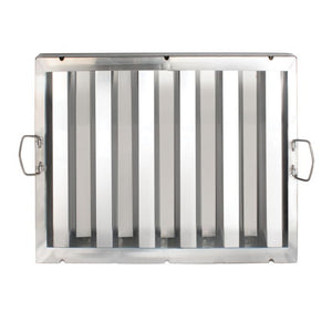 Filtro de campana de acero inoxidable 25" x 20" x 1-1/2"