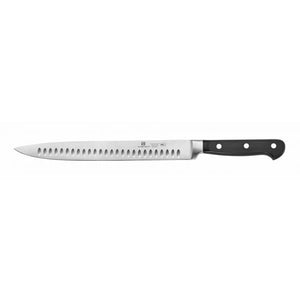 Cuchillo rebanador con hoja de 10", alveolado, acero alemán forjado, NSF