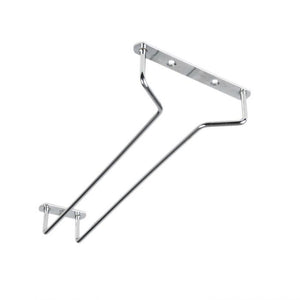 Colgador de copas de alambre 10" cromado