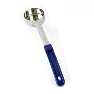 Cucharón de dos piezas de plástico 2 OZ color azul