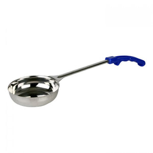 Cucharón porcionador de una pieza con mango plástico 8 OZ color azul