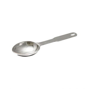 Cucharón medidor ovalado de acero inoxidable 1/4 taza 60 ml 8-3/4"