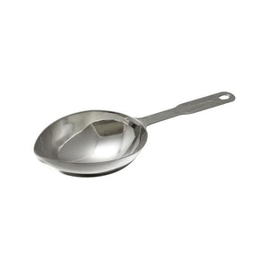 Cucharón medidor ovalado de acero inoxidable 1 taza 240 ml 11"