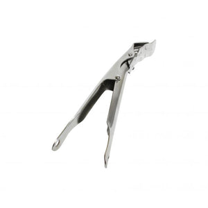 Pinza para charola de pizza shallow pan de acero inoxidable