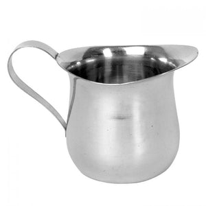Cremera tipo campana de acero inoxidable 3 OZ
