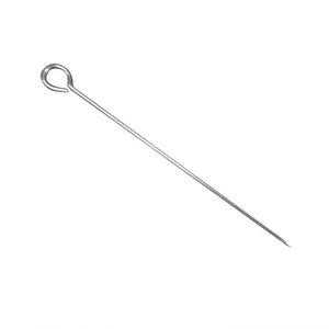 Brochetas redondas de acero inoxidable 8"