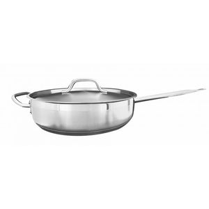 Sartén para saltear de acero inoxidable 7 qt