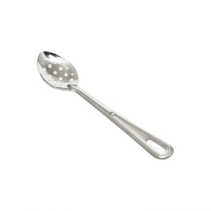 Cuchara para bañar perforada de acero inoxidable 11"