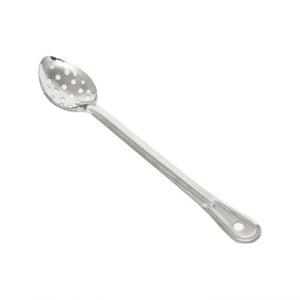 Cuchara para bañar perforada de acero inoxidable 15"