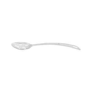 Cuchara curva para servicio ranurada de acero inoxidable 7-1/4"