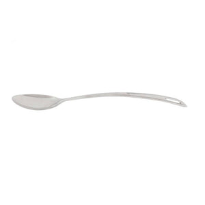 Cuchara para bañar sólida curva de acero inoxidable 10-1/2" uso pesado