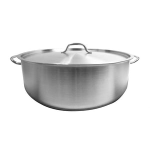 Budinera de acero inoxidable 30 qt con tapa