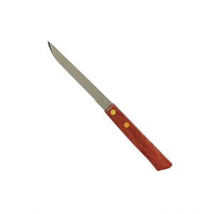 Cuchillo con mango de madera hoja 4 1/4"