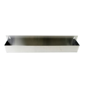 Riel sencillo para botellas de bar de acero inoxidable 32"
