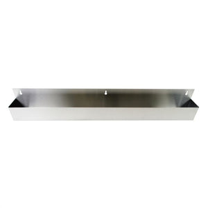 Riel sencillo para botellas de bar de acero inoxidable 42"