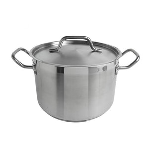 Olla de acero inoxidable 8 qt uso pesado con tapa