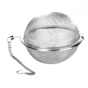 Infusor de té de acero inoxidable 2"