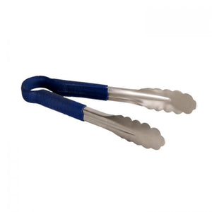 Pinza de acero inoxidable 10" color azul