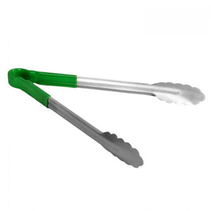Pinza de acero inoxidable 12" color verde