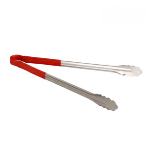 Pinza de acero inoxidable 16" color rojo