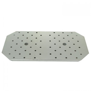 Fondo falso de acero inoxidable 17" x 8 3/4 x 3/8"